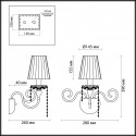 Бра Odeon Light 3390/1W