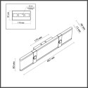 Бра Odeon Light 6629/25WL