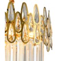 Каскадная люстра Natali Kovaltseva NAVIS 76019/5C GOLD