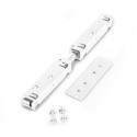 Коннектор Elektrostandard Slim Magnetic Прямой коннектор и планка белый (1 шт.) 85096/
