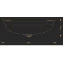 Накладной светильник Kutek BEL-PL-3(P)SW
