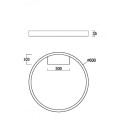 Накладной светильник Maytoni MOD058CL-L35W3K