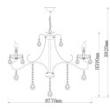 Подвесная люстра DeMarkt 683014105
