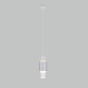 Подвесной светильник Eurosvet 50204/1 LED белый/матовое серебро