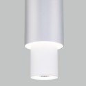 Подвесной светильник Eurosvet 50204/1 LED белый/матовое серебро