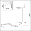 Подвесной светильник Odeon Light 3816/50WG