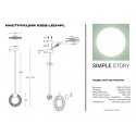 Подвесной светильник Simple Story 1082-LED4PL