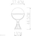 Садово-парковый светильник ARTE Lamp A1494FN-1BK