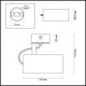 Спот Odeon Light 3872/1C