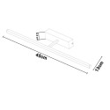 Светильник для картин ARTE Lamp A5308AP-1WH