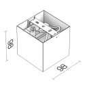Влагозащищенный светильник LeDron SKY OK Grey