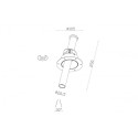 Встраиваемый светильник Donolux DL18151R9W1B