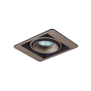 Встраиваемый светильник Donolux DL18615/01WW-SQ Champagne/Black