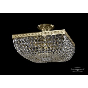 Люстра на штанге Bohemia Ivele Crystal 19282/35IV G