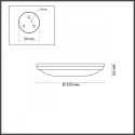 Накладной светильник Odeon Light 4957/4