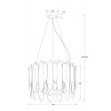 Подвесная люстра Freya FR5217PL-05FG