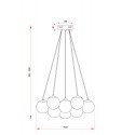 Подвесная люстра Freya FR5231PL-13CH
