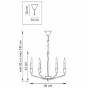 Подвесная люстра Lightstar 732167