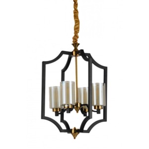 Подвесная люстра Lumina Deco LDP 1224-4 BK+MD
