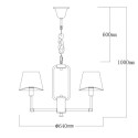 Подвесная люстра MW-Light 355014806