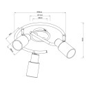 Спот ARTE Lamp A4510PL-3SS