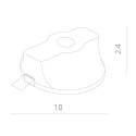 Встраиваемый светильник ARTE Lamp A9210PL-1WH