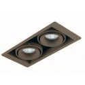 Встраиваемый светильник Donolux DL18615/02WW-SQ Champagne/Black