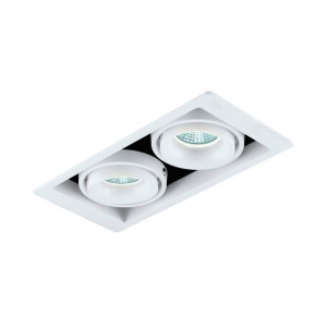 Встраиваемый светильник Donolux DL18615/02WW-SQ White/Black