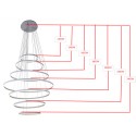 Каскадная люстра Kink Light 08537,01(4000K)
