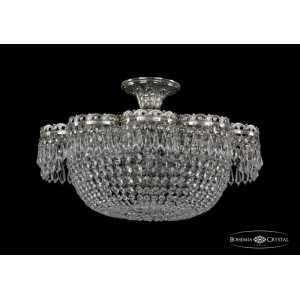 Люстра на штанге Bohemia Ivele Crystal 19311/45JB Ni