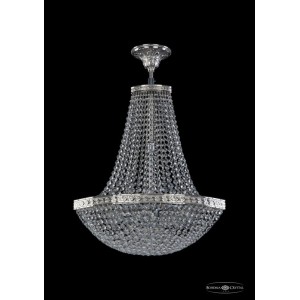 Люстра на штанге Bohemia Ivele Crystal 19323/H2/45IV Ni