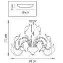 Люстра на штанге Lightstar 751184