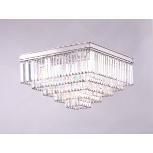 Накладная люстра Newport 31112/PL nickel
