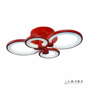 Накладная люстра iLedex A001/4 Red