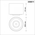 Накладной светильник Novotech 358811