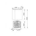 Настольная лампа ARTE Lamp A4429LT-1BA