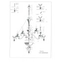 Подвесная люстра Lightstar 716154