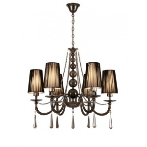 Подвесная люстра Lumina Deco LDP 1200-6 BK