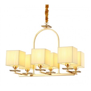 Подвесная люстра Lumina Deco LDP 17100-6 GD