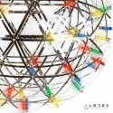 Подвесная люстра iLedex FG 600-92 RGB CR