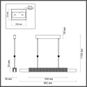 Подвесной светильник Odeon Light 4359/25L