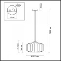 Подвесной светильник Odeon Light 4746/1