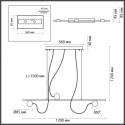 Подвесной светильник Odeon Light 6600/21L