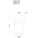 Спот ARTE Lamp A3316PL-1WH