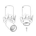 Спот LeDron DANNY MINI S 40 White