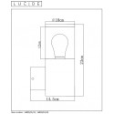 Светильник настенный LUCIDE 14899/01/30