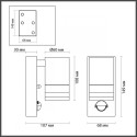 Светильник настенный Odeon Light 6604/1W