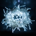 Светодиодная нить Eurosvet 400-102 белый с эффектом мерцания 20м IP65