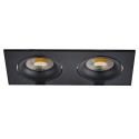 Встраиваемый светильник Donolux DL18412/02TSQ Black