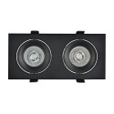 Встраиваемый светильник Donolux DL18412/02TSQ Black